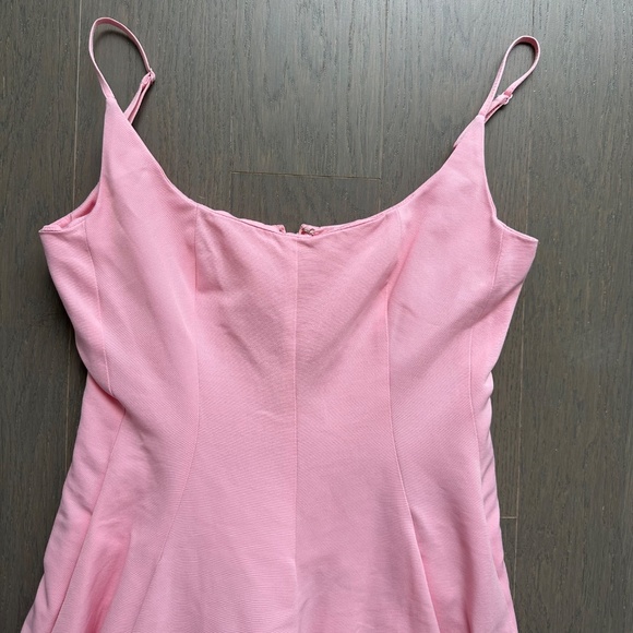 STAUD Joy Gown Long Maxi Dress Pearl Pink - Size 2 - Picture 6 of 11